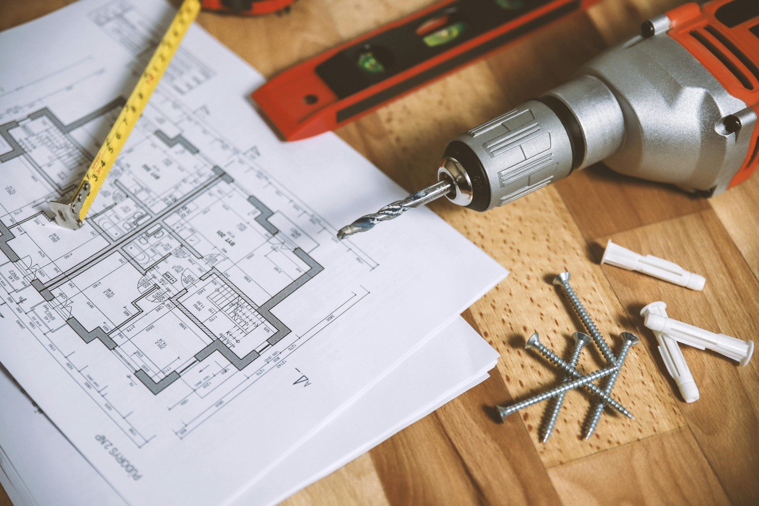 blueprint and tools